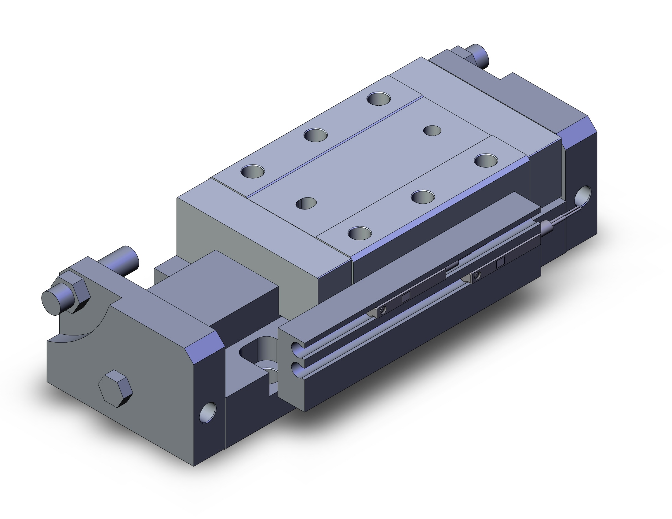 SMC MXP16-30C-M9BL cylinder, MXP GUIDED CYLINDER