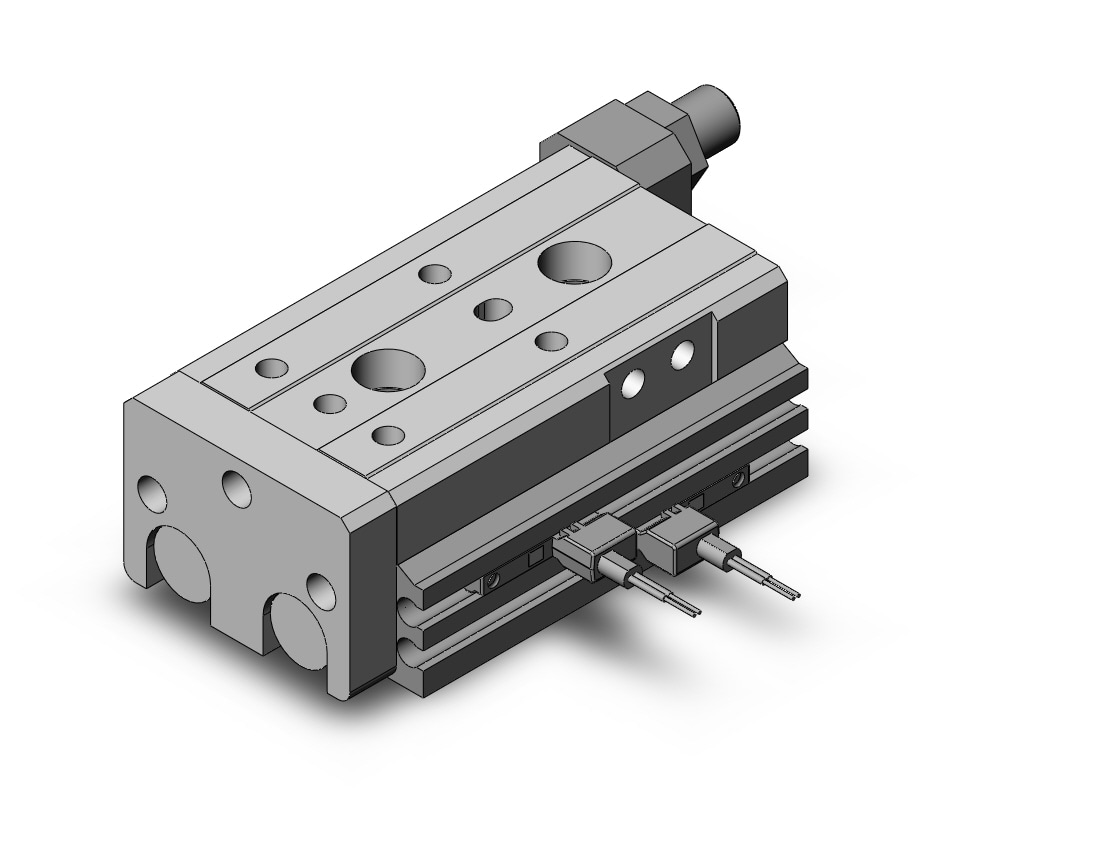 SMC MXQ12-20AT-M9BVL3 cylinder, MXQ GUIDED CYLINDER