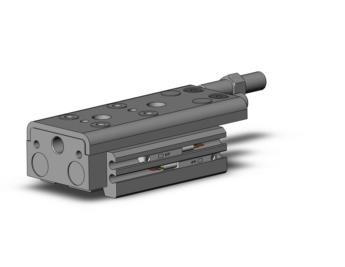 SMC MXQ12-20ZA-M9PSAPC cyl, high precision, guide, MXQ GUIDED CYLINDER