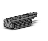 SMC MXQ12-20ZG6 cylinder, slide table, GUIDED CYLINDER