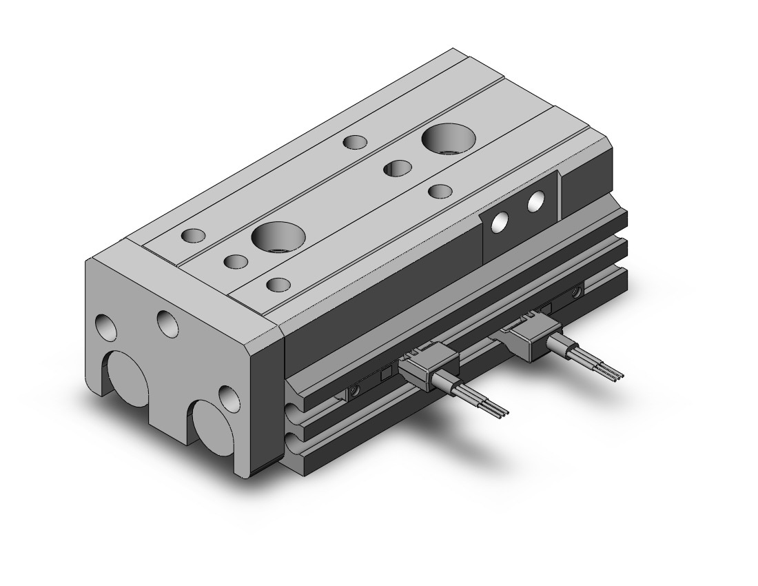 SMC MXQ12-30-M9PWVZ cylinder, MXQ GUIDED CYLINDER