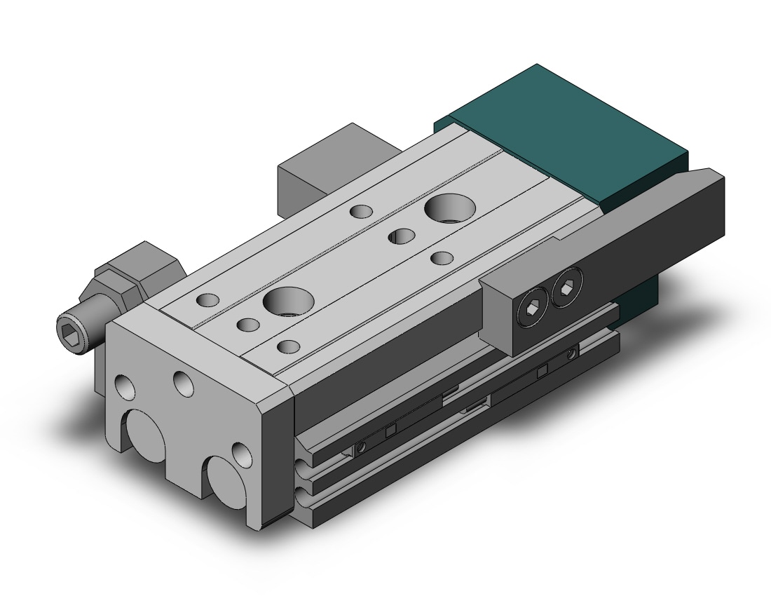 Smc Mxq Asr M Bl Cyl Slide Table Stroke Adj Mxq Guide