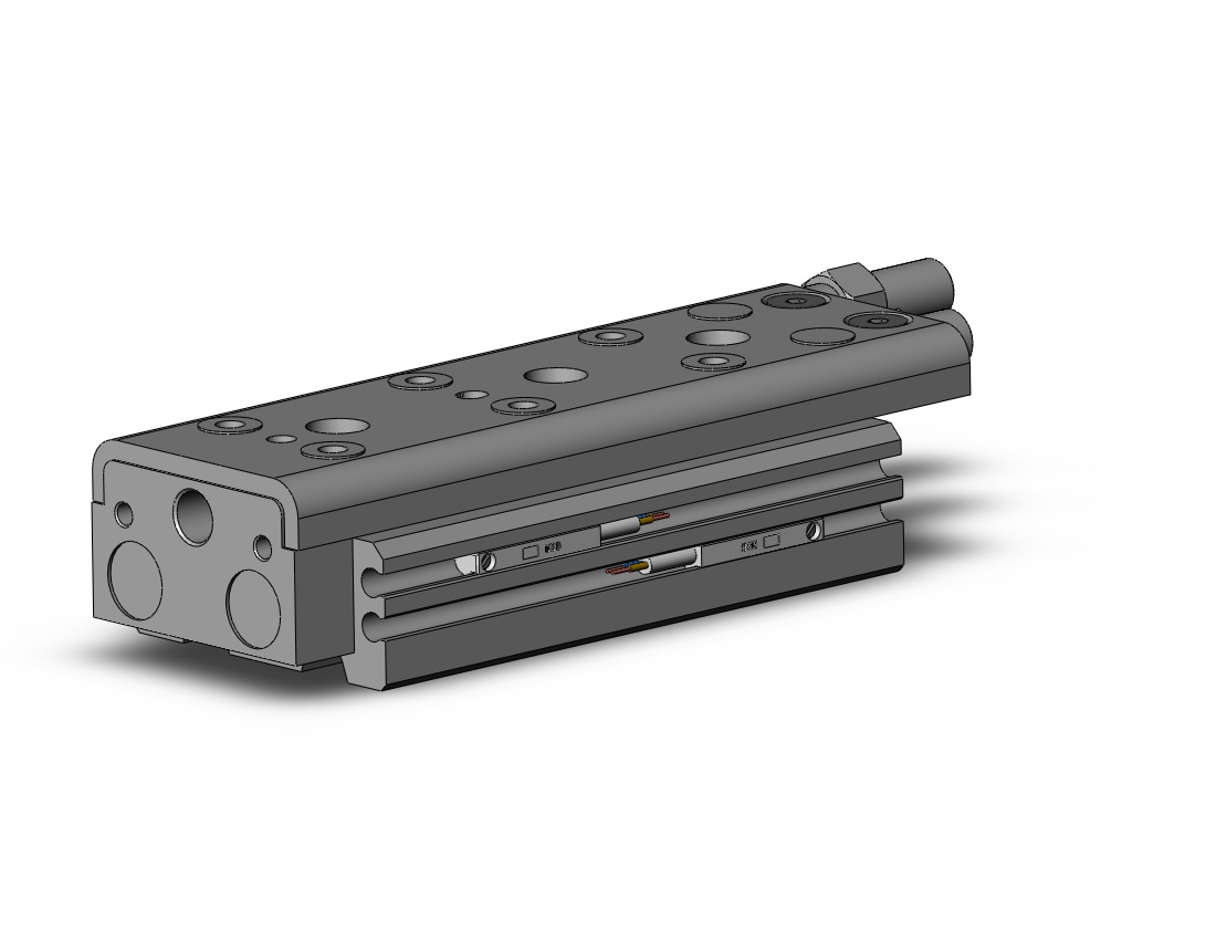 SMC MXQ12-40ZA-M9BL cyl, high precision, guide, MXQ GUIDED CYLINDER