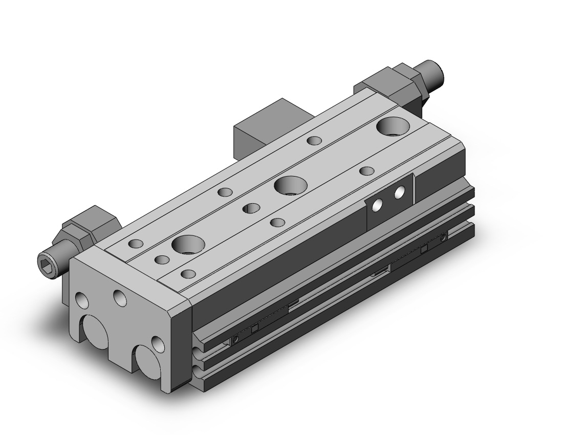 SMC MXQ12-50A-M9BZ cylinder, MXQ GUIDED CYLINDER