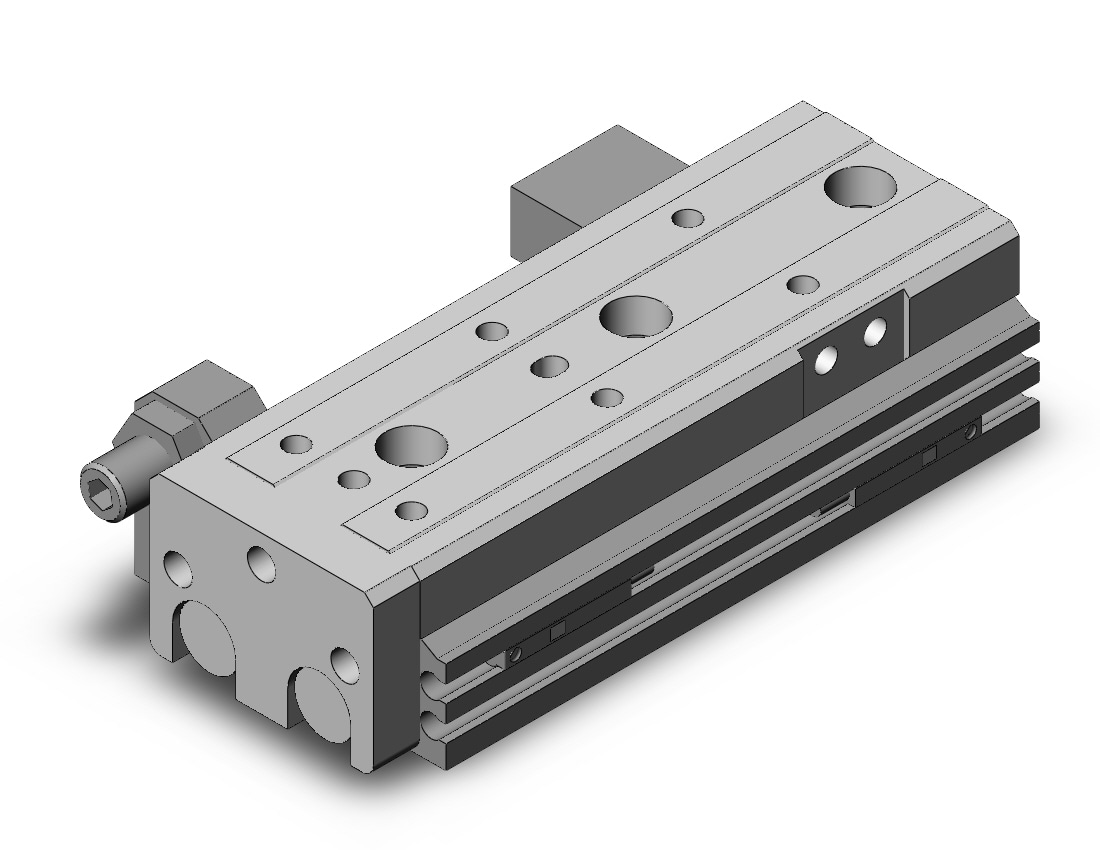 SMC MXQ12-50AS-M9BW cylinder, MXQ GUIDED CYLINDER