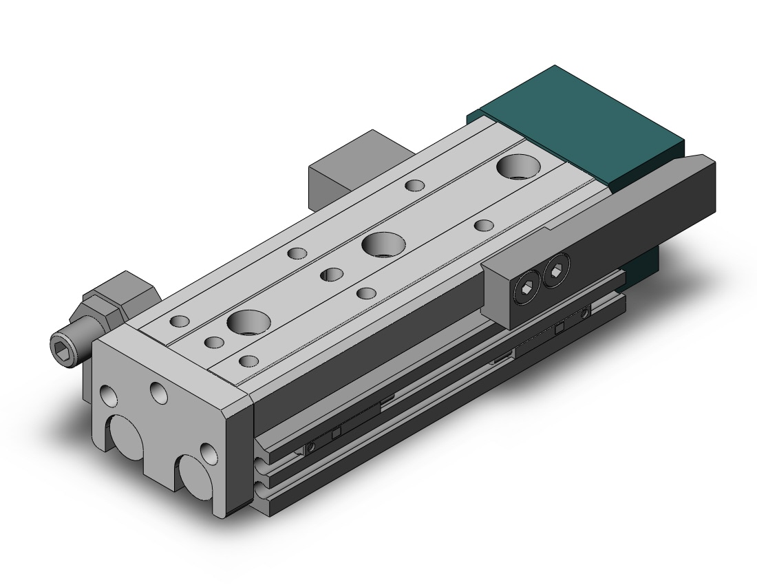 SMC MXQ12-50ASR-M9BL cylinder, MXQ GUIDED CYLINDER