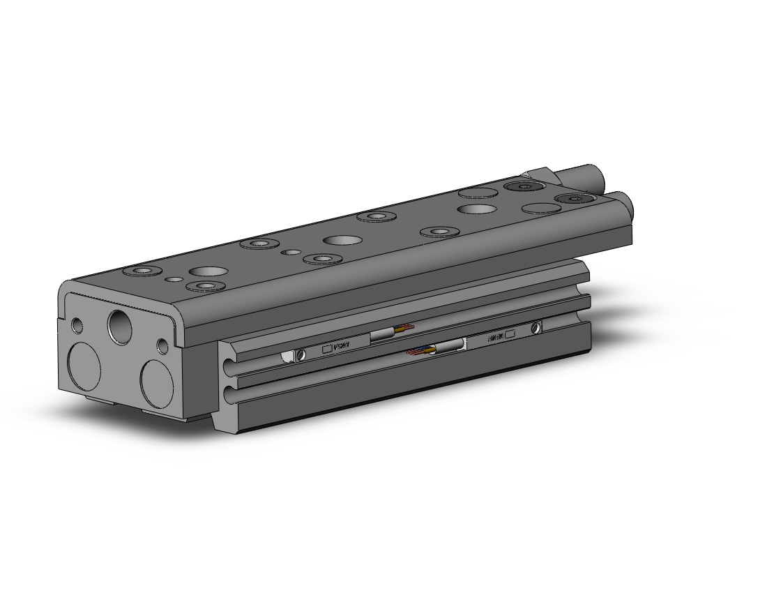 SMC MXQ12-50ZA-M9NWSAPC cyl, high precision, guide, MXQ GUIDED CYLINDER