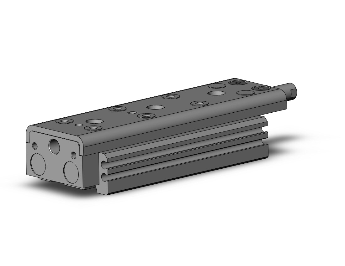 SMC MXQ12-50ZH cyl, high precision, guide, MXQ GUIDED CYLINDER