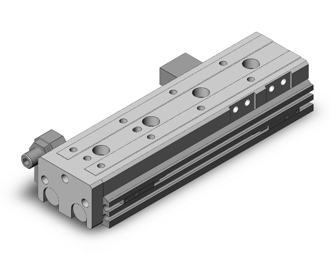 SMC MXQ12-75AS-M9PWL cyl, slide table, GUIDED CYLINDER