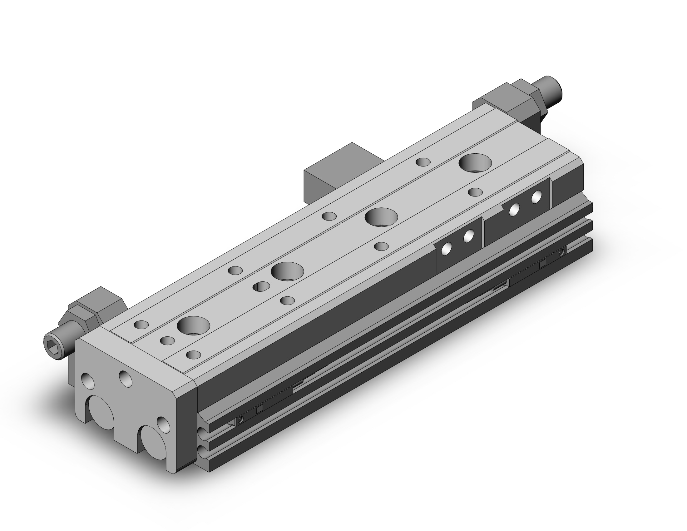 SMC MXQ12-75ASBT-M9PSAPC cylinder, MXQ GUIDED CYLINDER