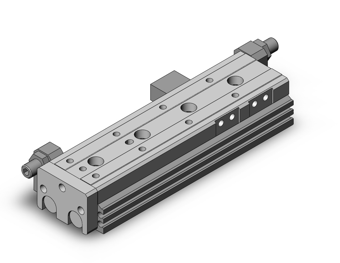 SMC MXQ12-75ASBT cylinder, MXQ GUIDED CYLINDER