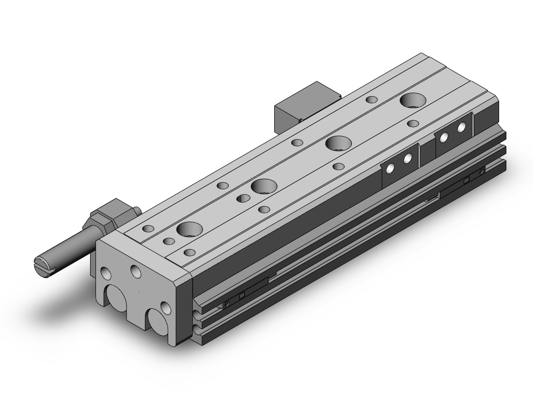 SMC MXQ12-75BS-M9B cyl, slide table, GUIDED CYLINDER