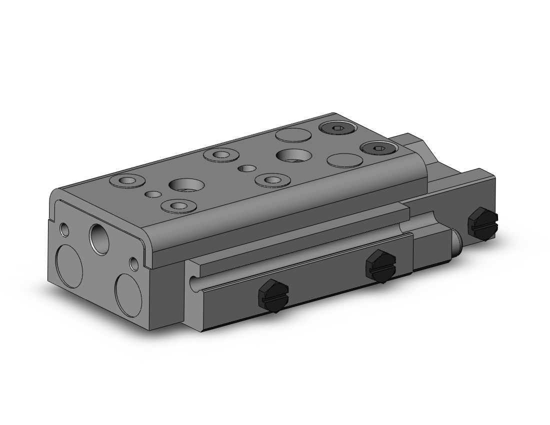 SMC MXQ12A-10Z2 cylinder, slide table, GUIDED CYLINDER