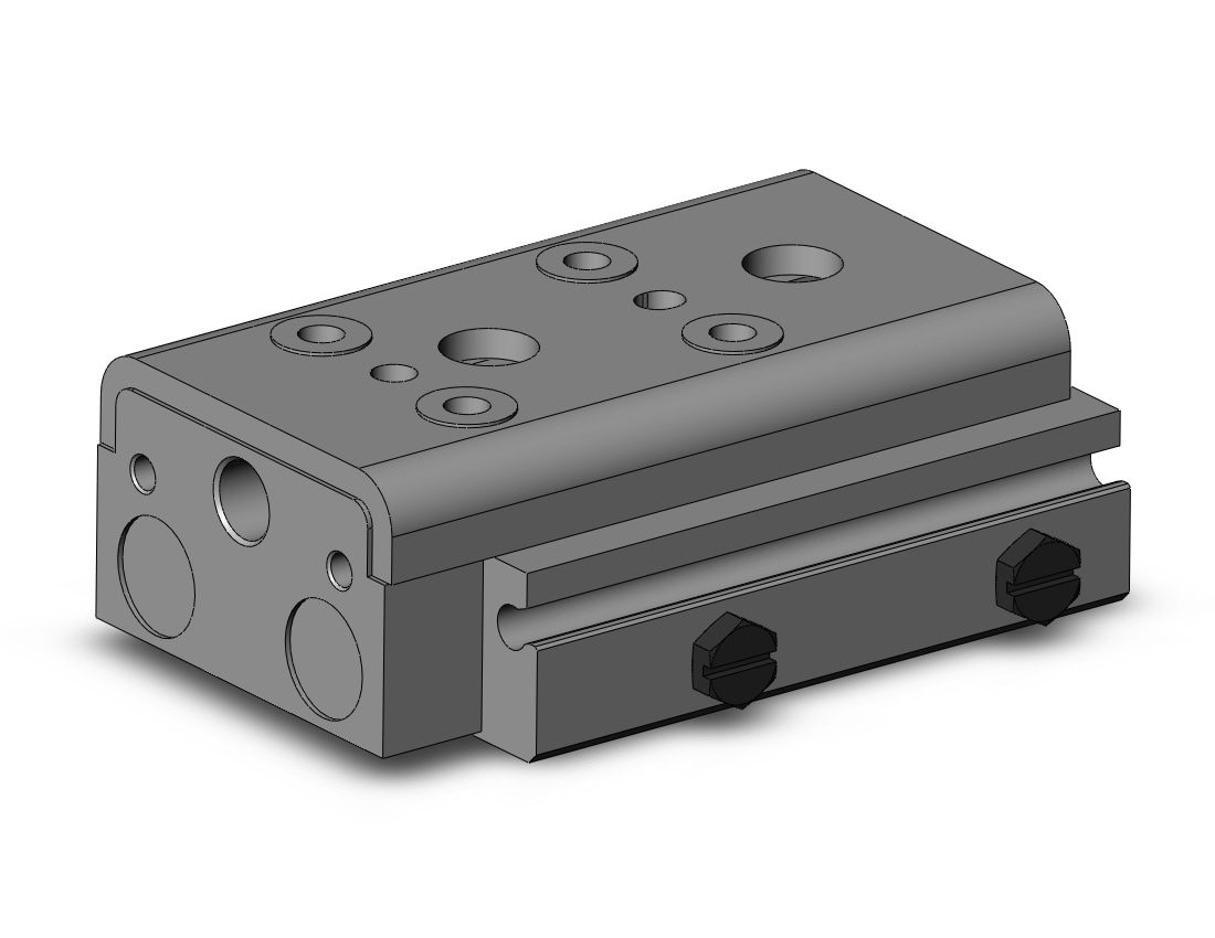 SMC MXQ12A-10ZN cyl, high precision, guide, MXQ GUIDED CYLINDER