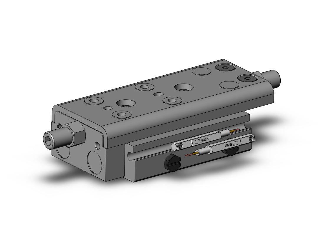 SMC MXQ12A-20ZA-M9BASAPC cyl, high precision, guide, MXQ GUIDED CYLINDER