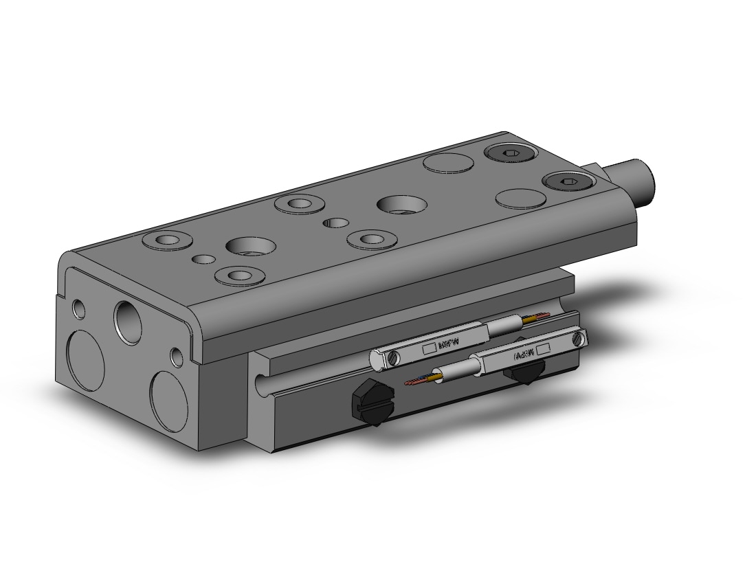 SMC MXQ12A-20ZB-M9PWSAPC cylinder, slide table, with auto switch, GUIDED CYLINDER