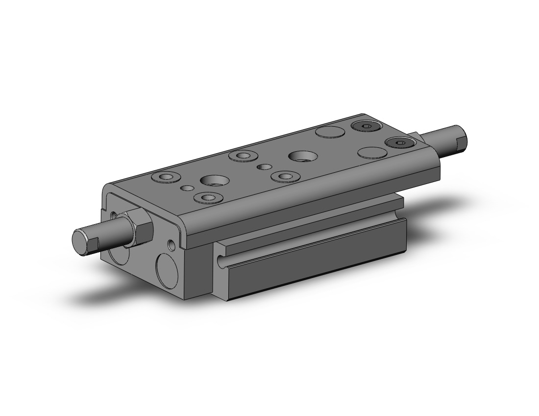 SMC MXQ12A-20ZG3 cyl, high precision, guide, MXQ GUIDED CYLINDER