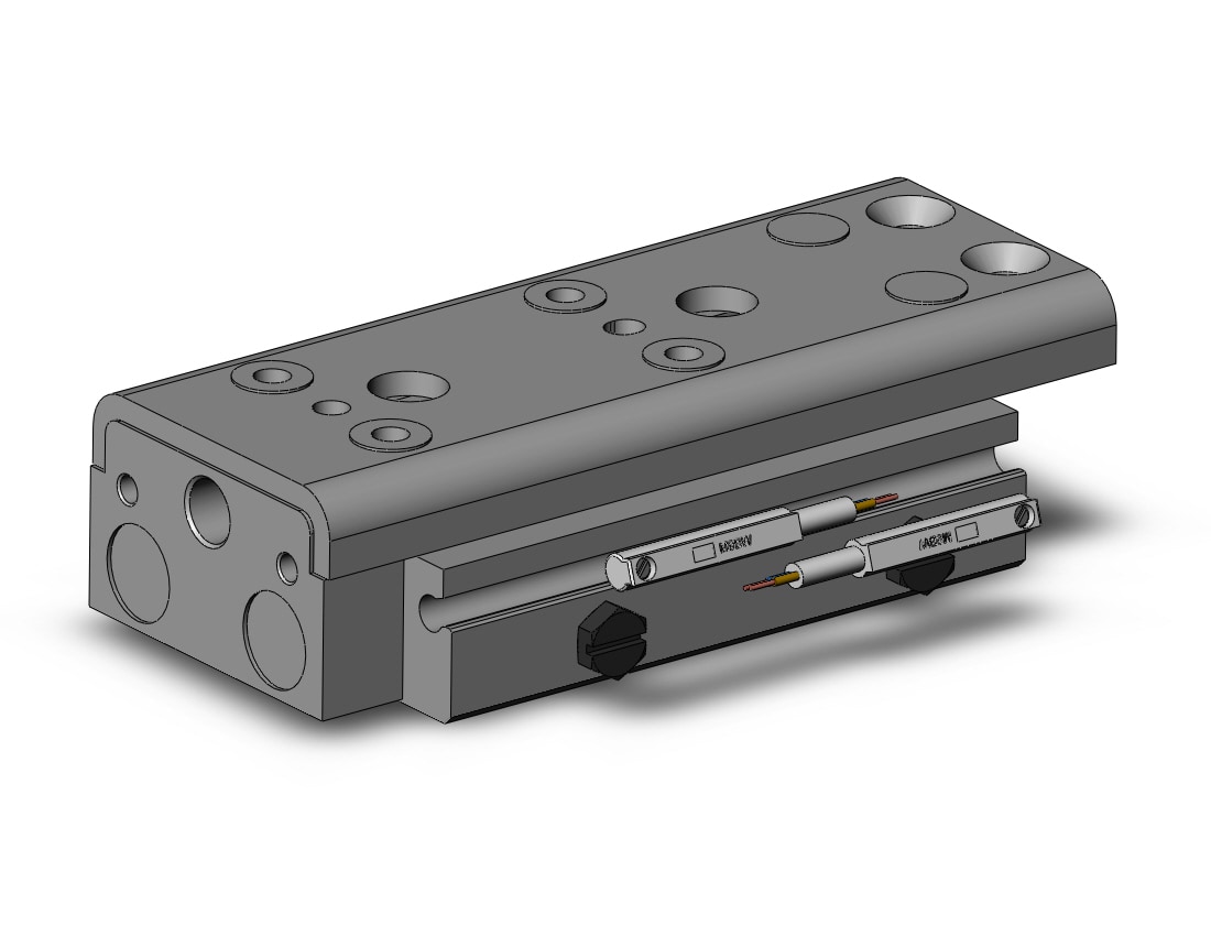 SMC MXQ12A-30Z-M9BWL cyl, high precision, guide, MXQ GUIDED CYLINDER