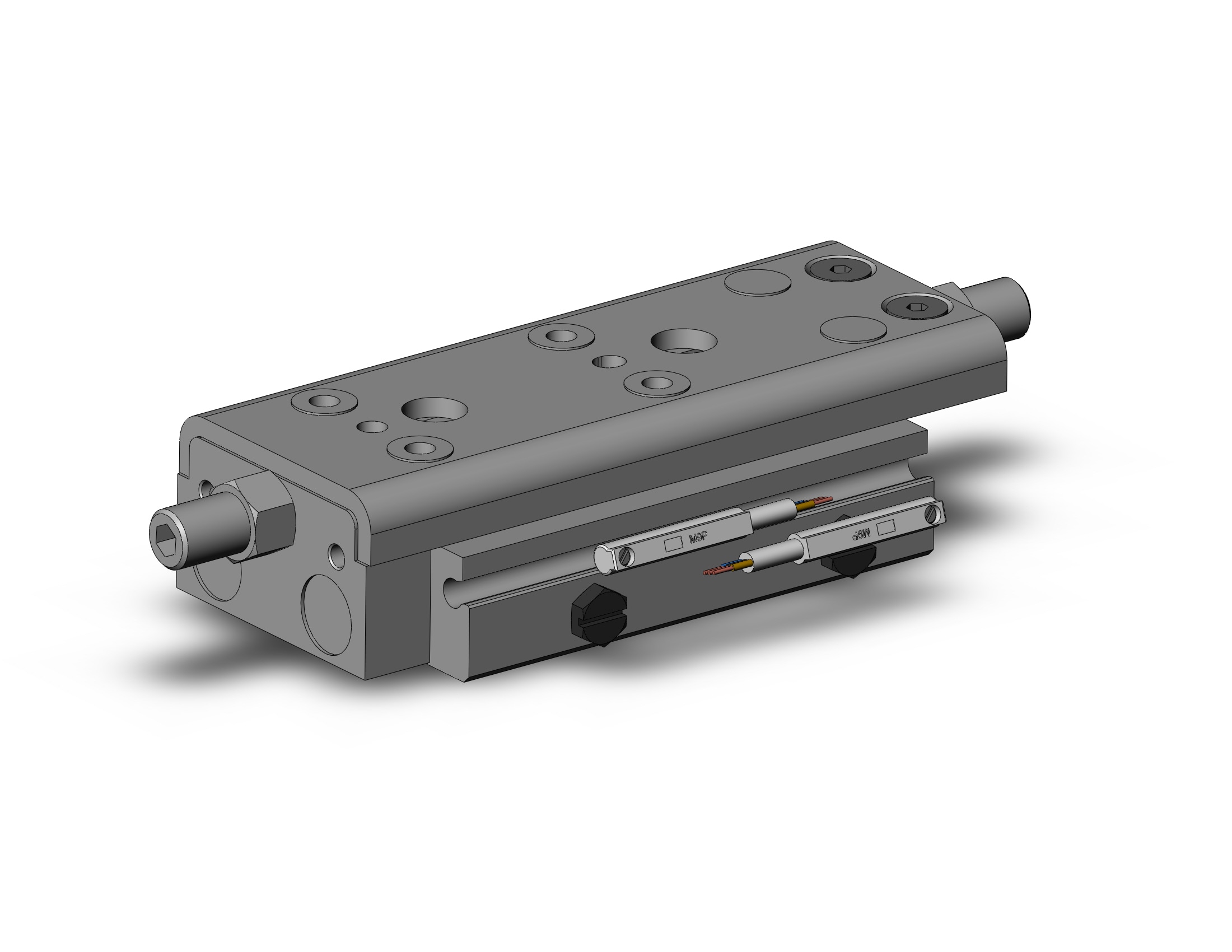 SMC MXQ12A-30ZA-M9PSAPC cyl, high precision, guide, MXQ GUIDED CYLINDER