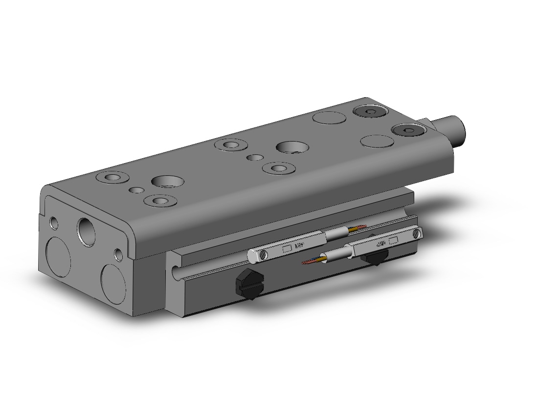 SMC MXQ12A-30ZB-M9PL cyl, high precision, guide, MXQ GUIDED CYLINDER