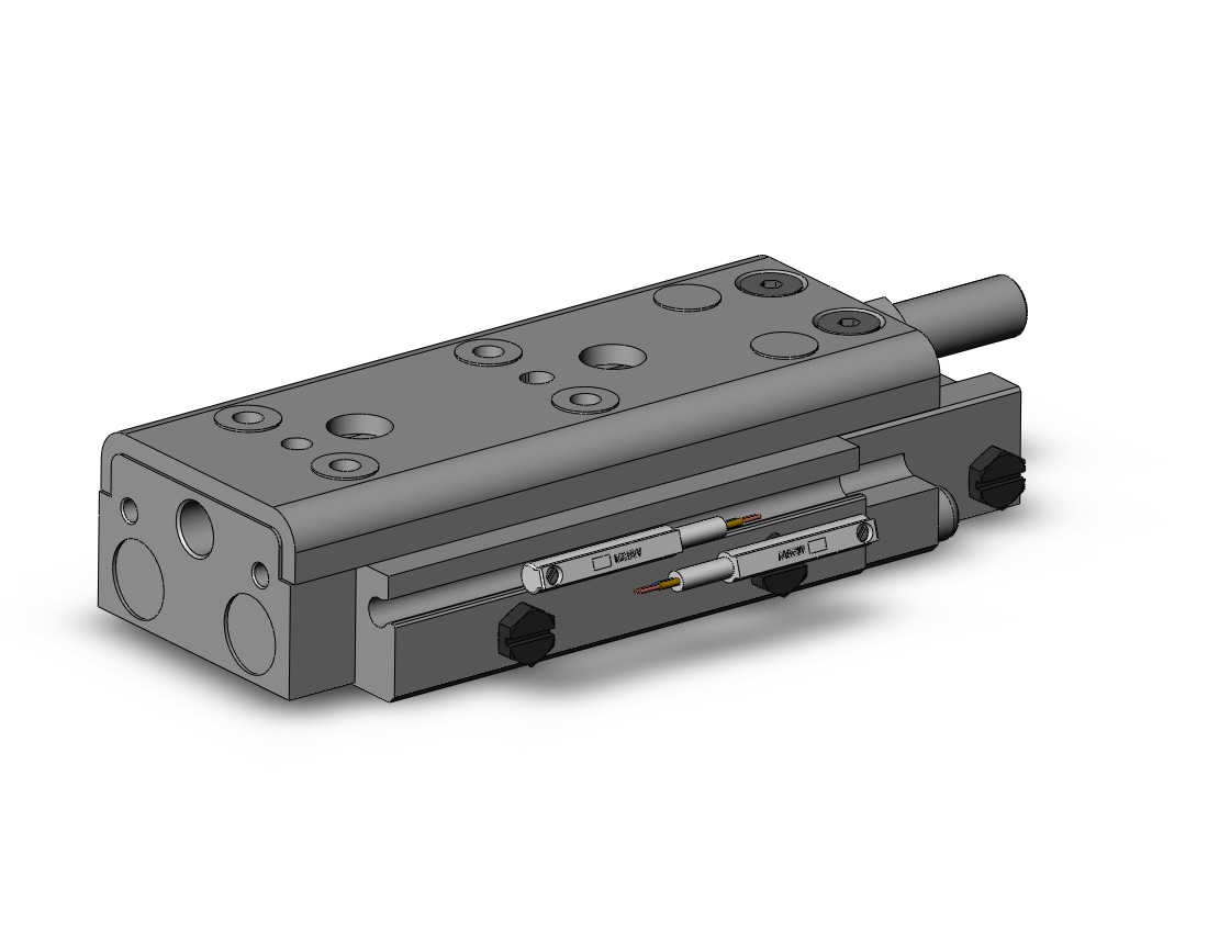 SMC MXQ12A-30ZB2-M9BWL cyl, high precision, guide, MXQ GUIDED CYLINDER