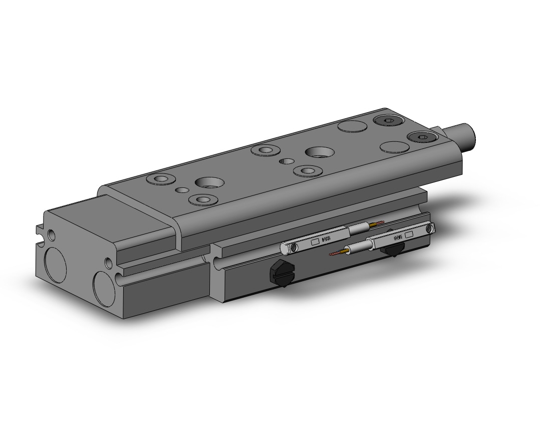 SMC MXQ12A-30ZE1-M9B cyl, high precision, guide, MXQ GUIDED CYLINDER