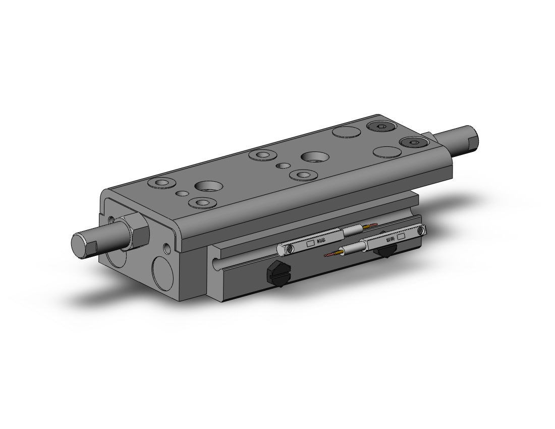 SMC MXQ12A-30ZG-M9BL cyl, high precision, guide, MXQ GUIDED CYLINDER