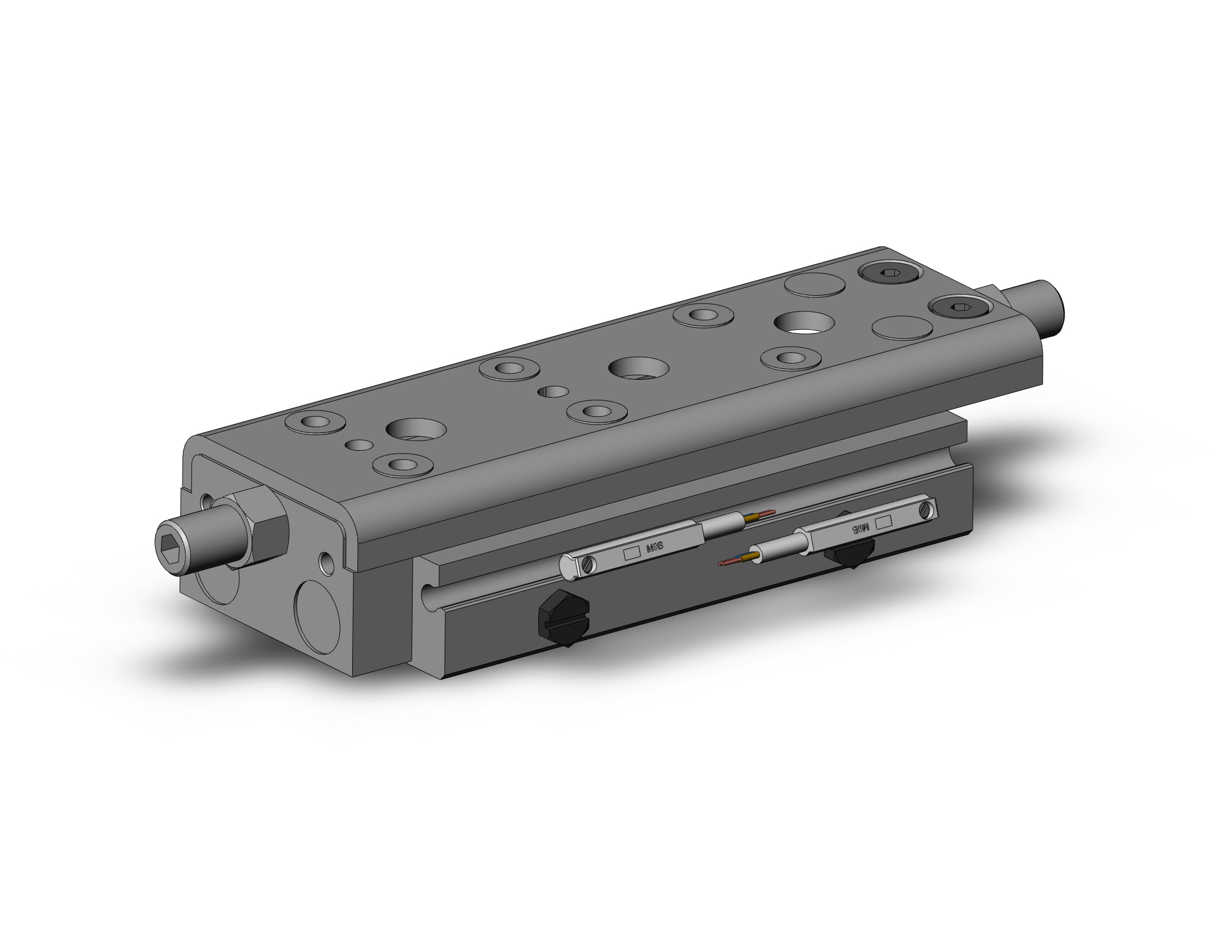 SMC MXQ12A-40ZA-M9BL cyl, high precision, guide, MXQ GUIDED CYLINDER