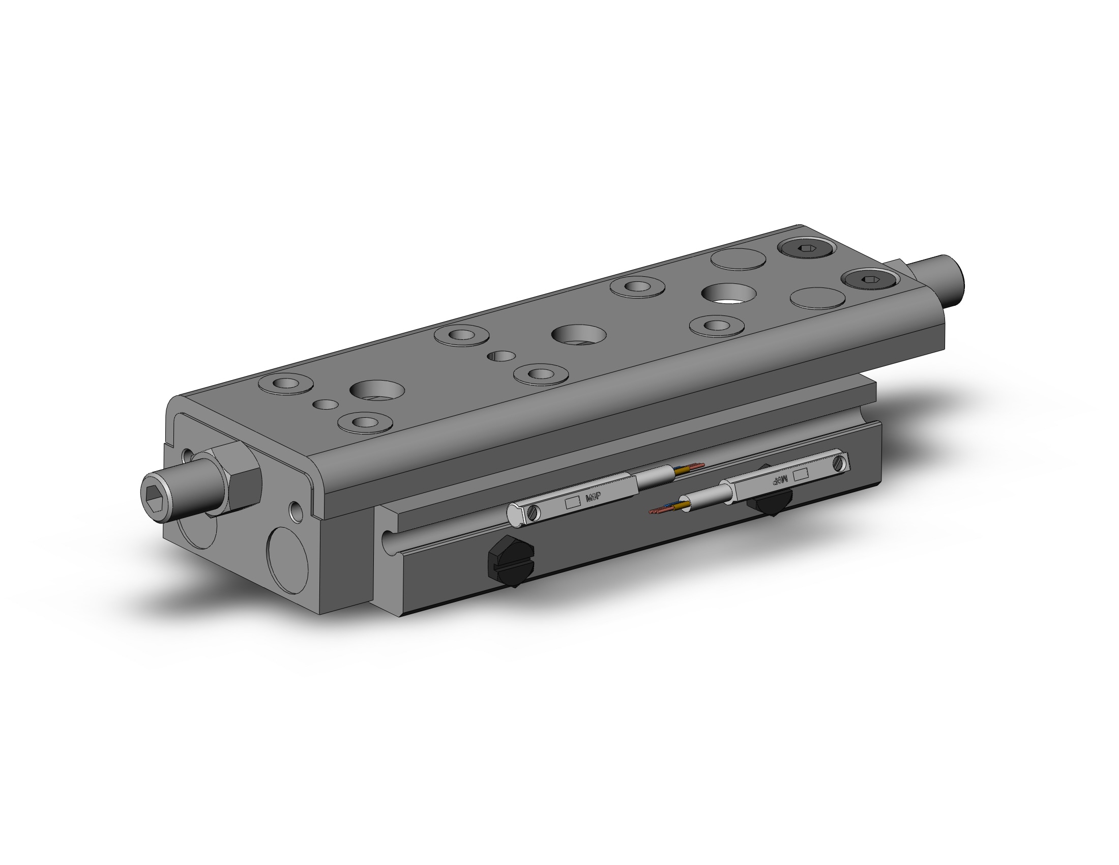 SMC MXQ12A-40ZA-M9PSAPC cyl, high precision, guide, MXQ GUIDED CYLINDER