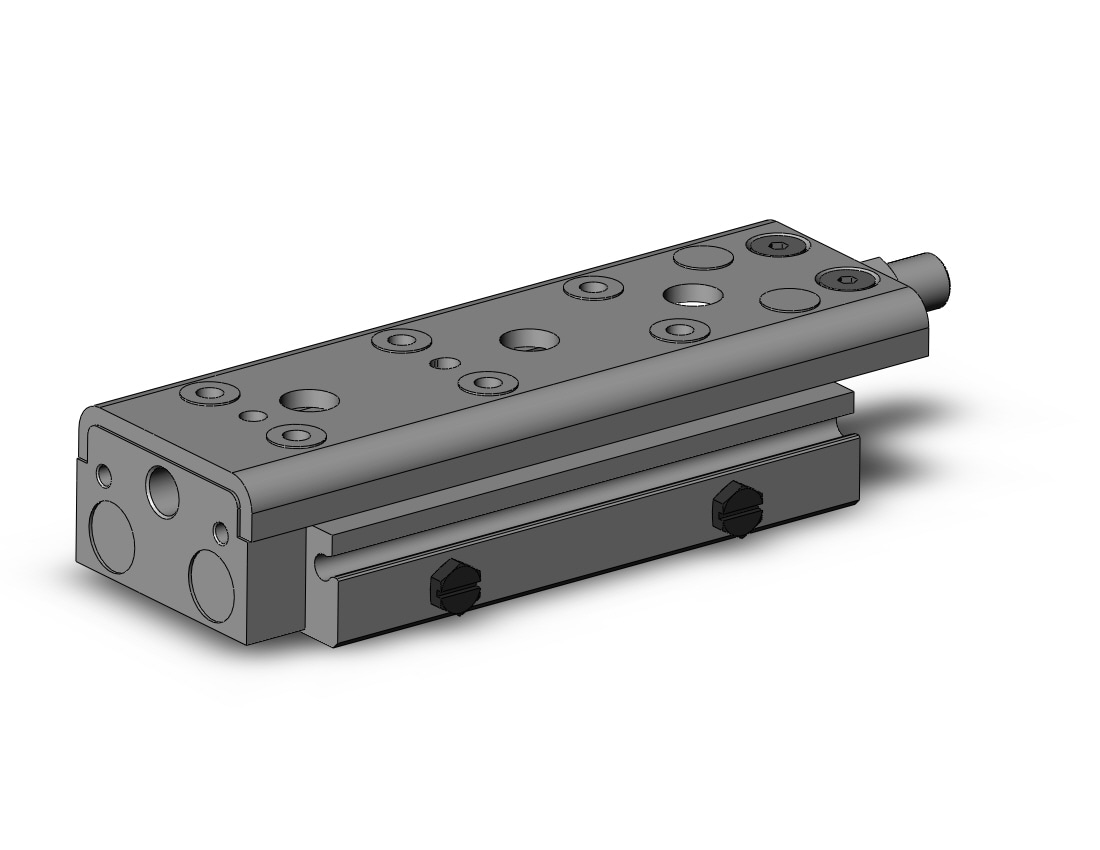 SMC MXQ12A-40ZB cyl, high precision, guide, MXQ GUIDED CYLINDER