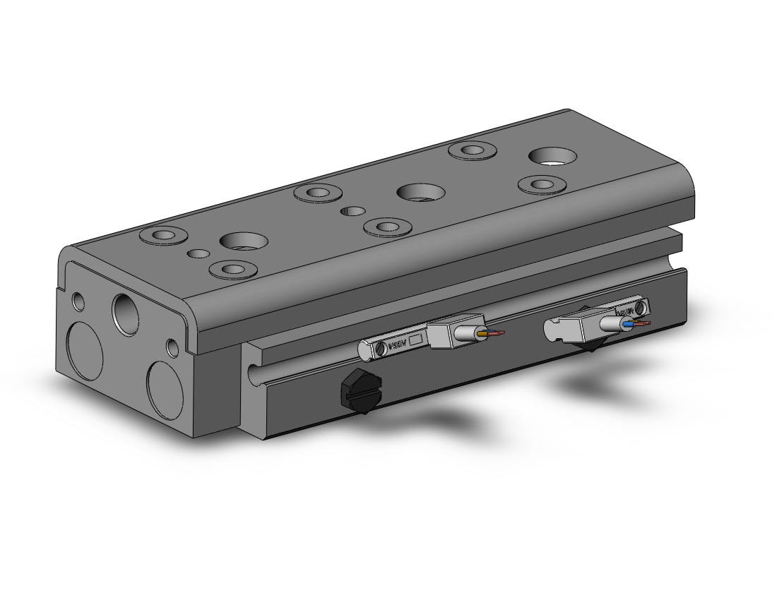 SMC MXQ12A-40ZN-M9BVL cyl, high precision, guide, MXQ GUIDED CYLINDER