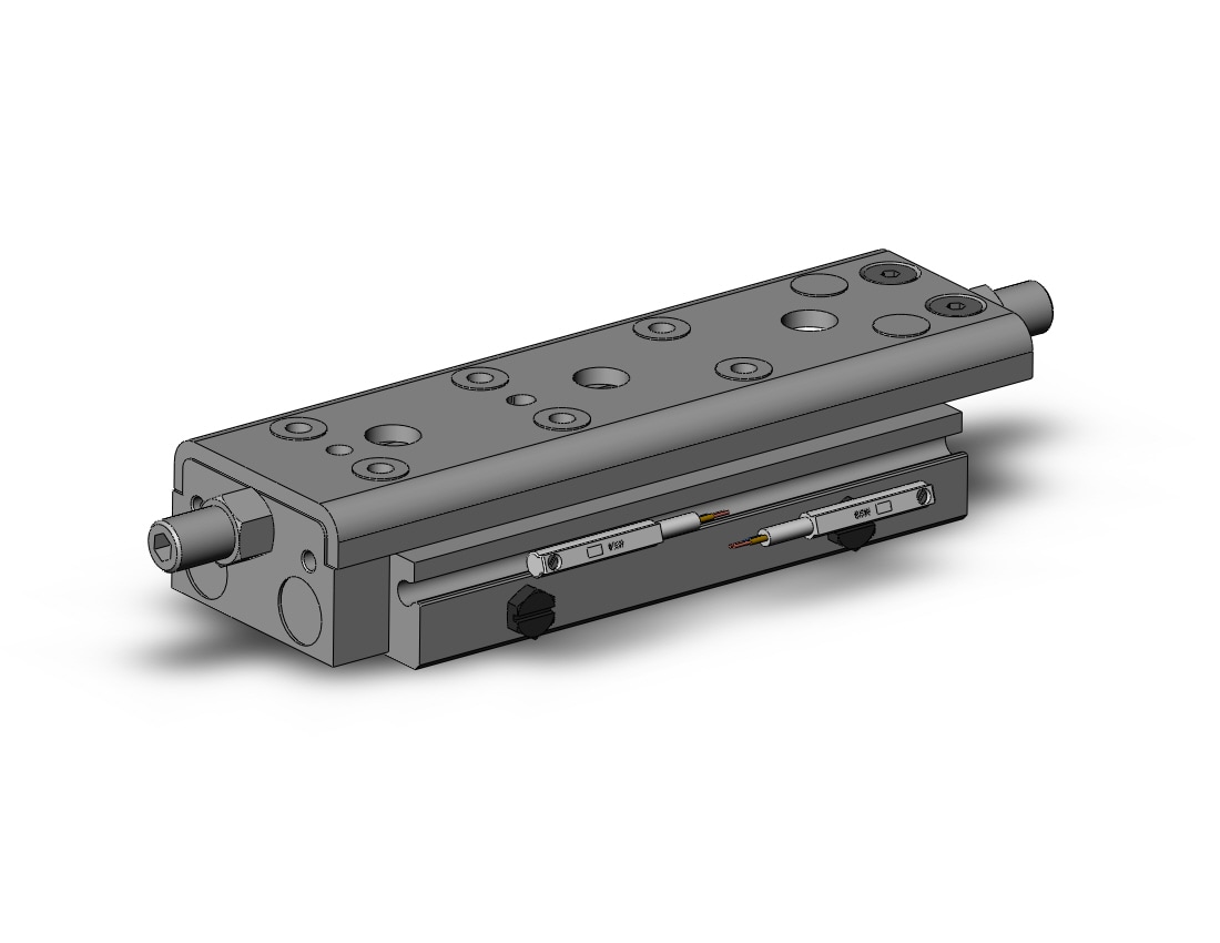 SMC MXQ12A-50ZA-M9BL cyl, high precision, guide, MXQ GUIDED CYLINDER