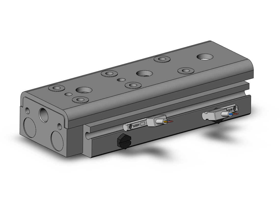 SMC MXQ12A-50ZN-M9BVL3 cyl, high precision, guide, MXQ GUIDED CYLINDER