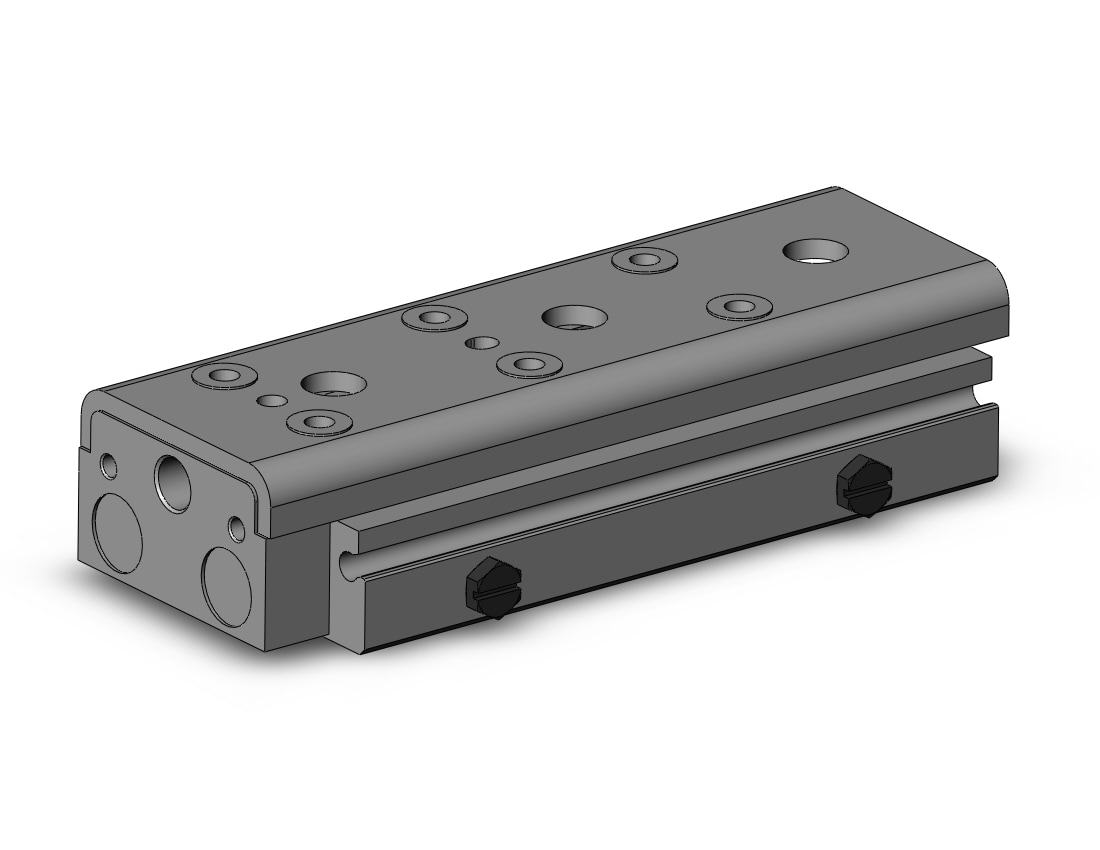 SMC MXQ12A-50ZN cyl, high precision, guide, MXQ GUIDED CYLINDER