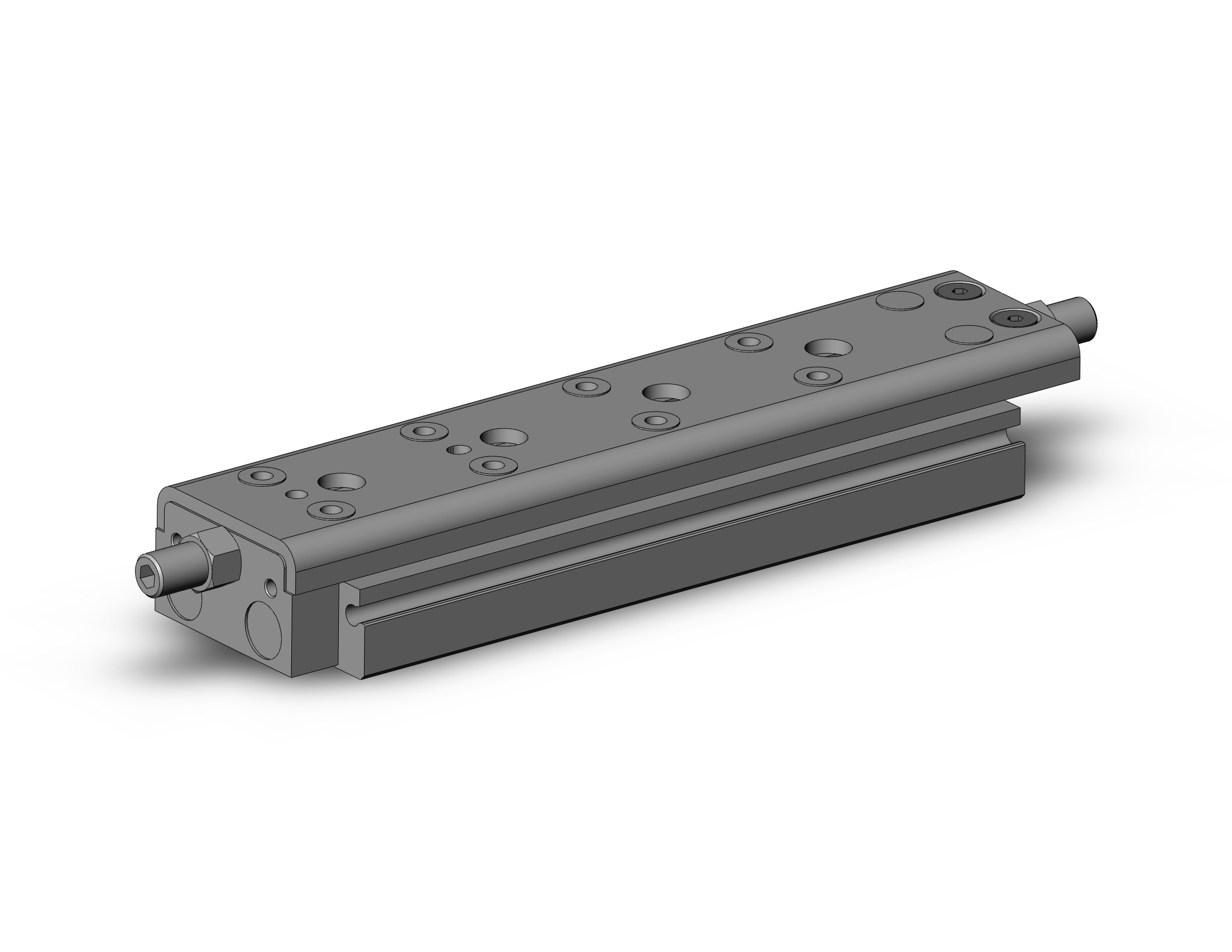 SMC MXQ12A-75ZA3 cyl, high precision, guide, MXQ GUIDED CYLINDER