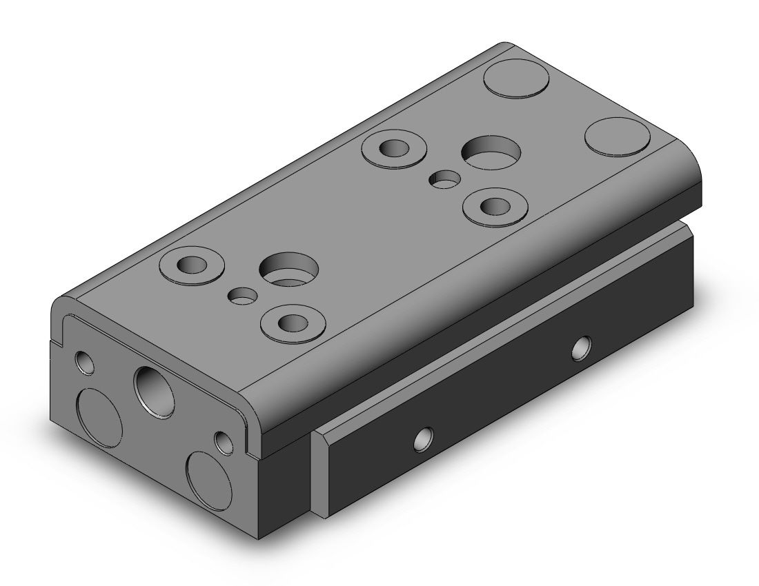 SMC MXQ12BL-30ZN cyl, high precision, guide, MXQ GUIDED CYLINDER