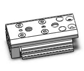 SMC MXQ12C-10Z cylinder, slide table, GUIDED CYLINDER