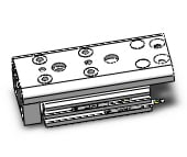 SMC MXQ12C-20Z-M9NWMAPC cyl, high precision, guide, MXQ GUIDED CYLINDER