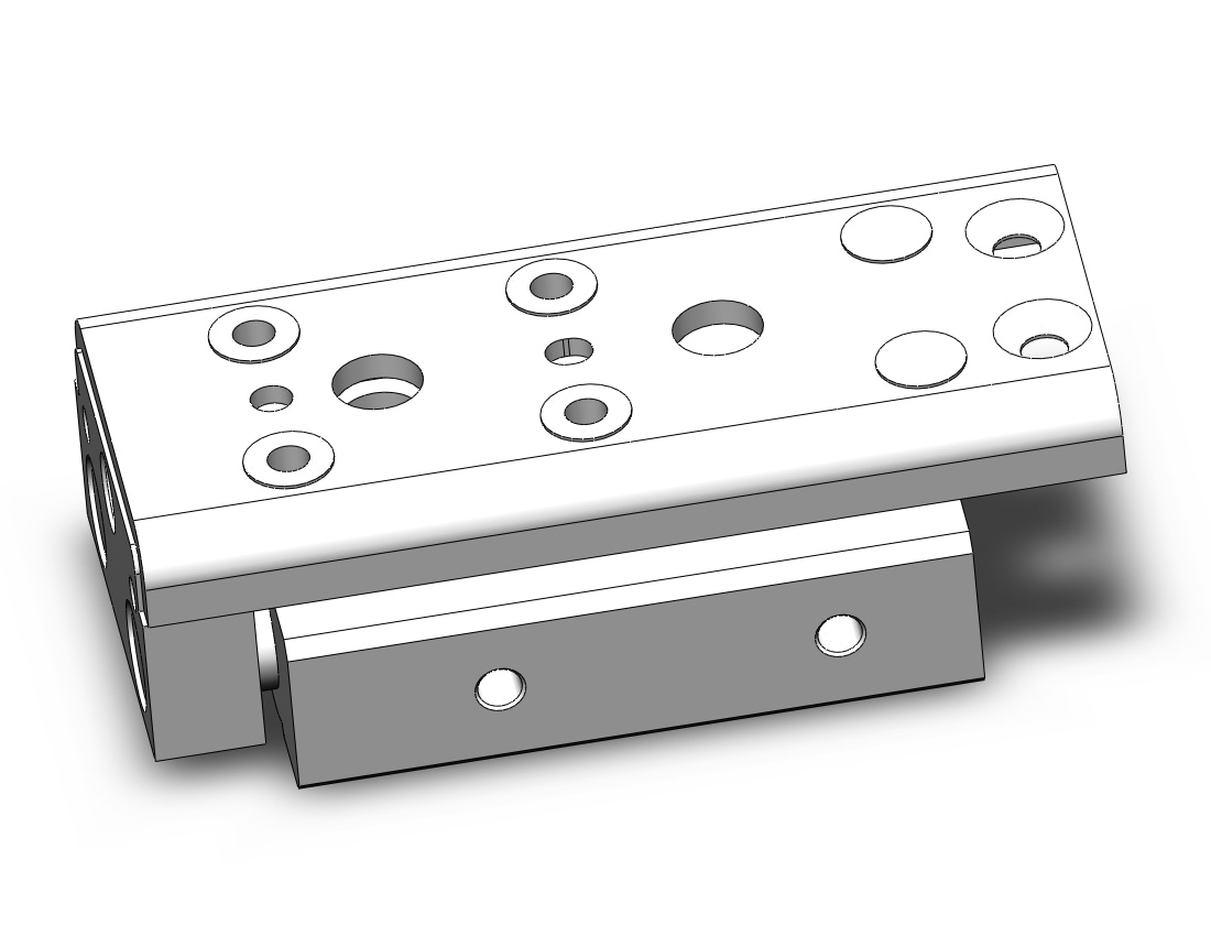 SMC MXQ12CL-20Z cylinder, slide table, GUIDED CYLINDER