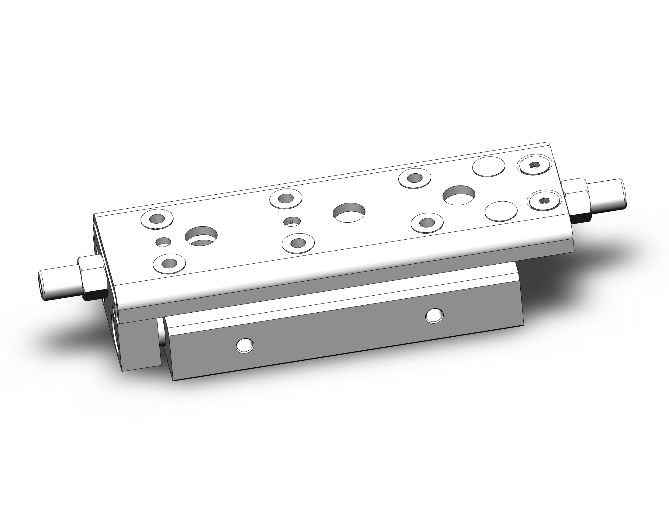 SMC MXQ12CL-40ZA-M9NWMAPC cyl, high precision, guide, MXQ GUIDED CYLINDER