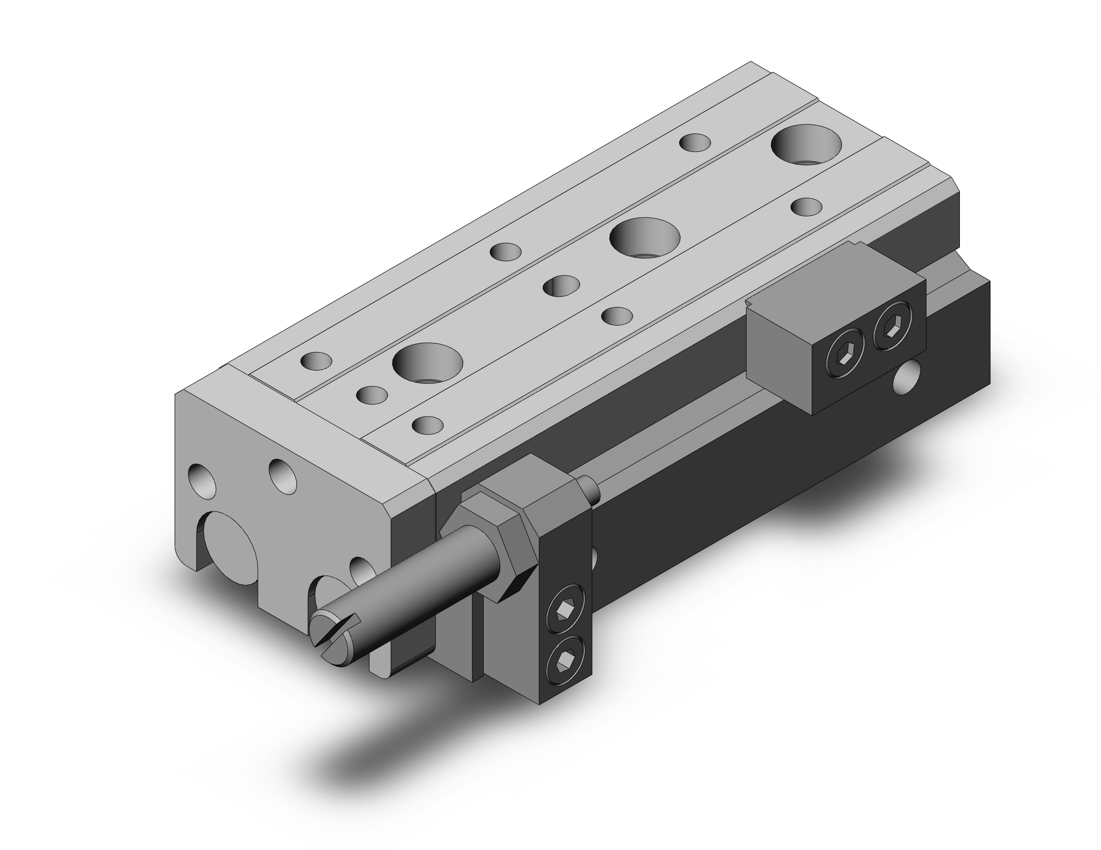 SMC MXQ12L-40BS-M9BL cylinder, MXQ GUIDED CYLINDER