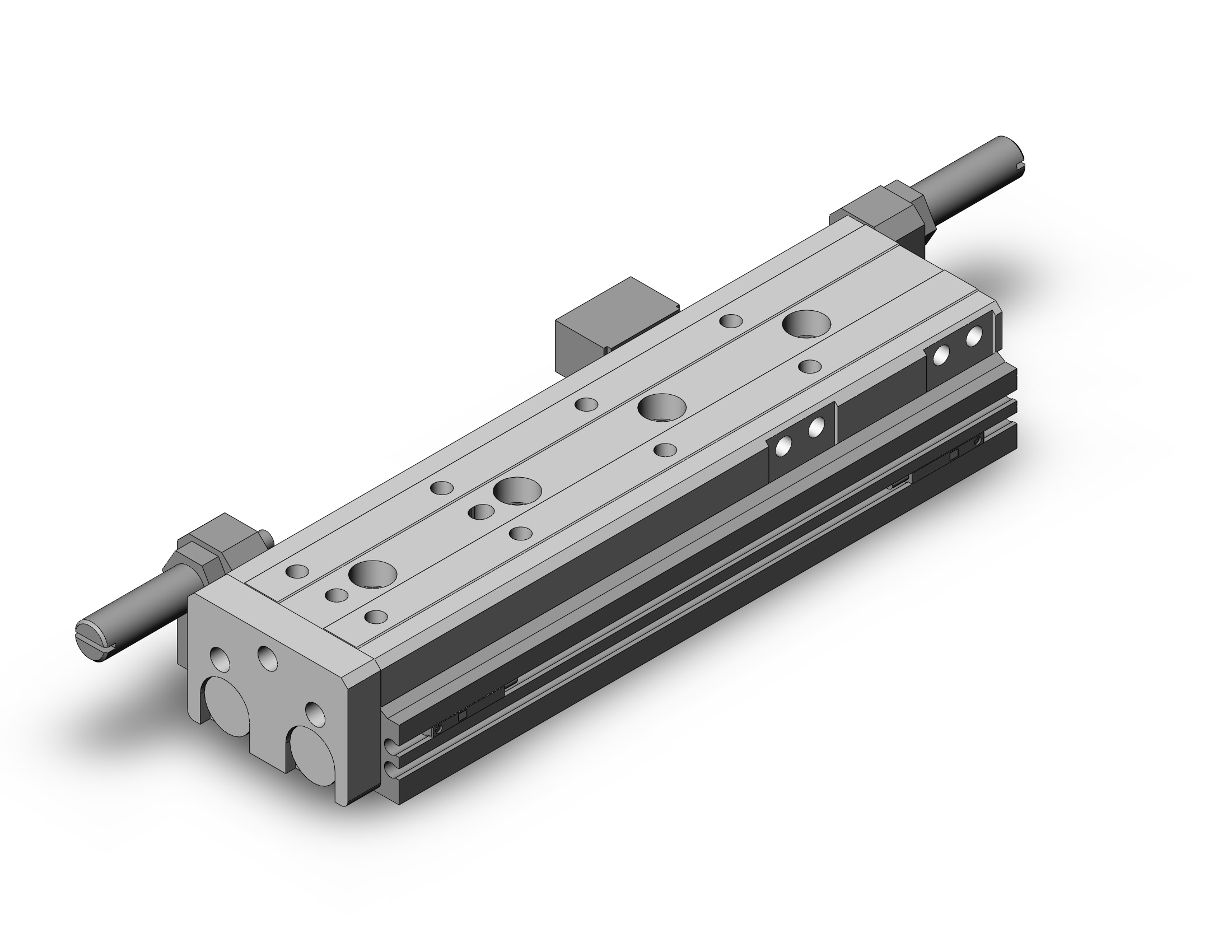 SMC MXQ16-100B-M9BWZ cylinder, MXQ GUIDED CYLINDER