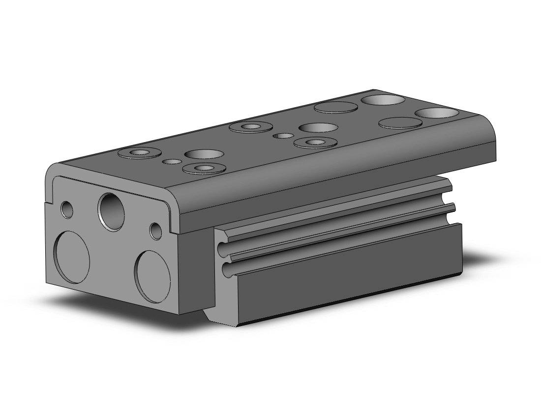 SMC MXQ16-20Z3 cyl, high precision, guide, MXQ GUIDED CYLINDER