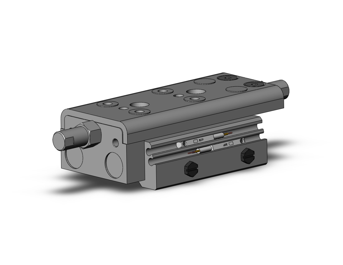 SMC MXQ16-20ZG-M9PSAPC3 cyl, high precision, guide, MXQ GUIDED CYLINDER