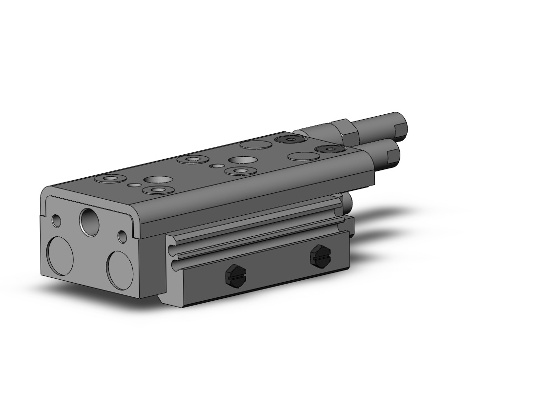 SMC MXQ16-20ZG6 cylinder, slide table, GUIDED CYLINDER