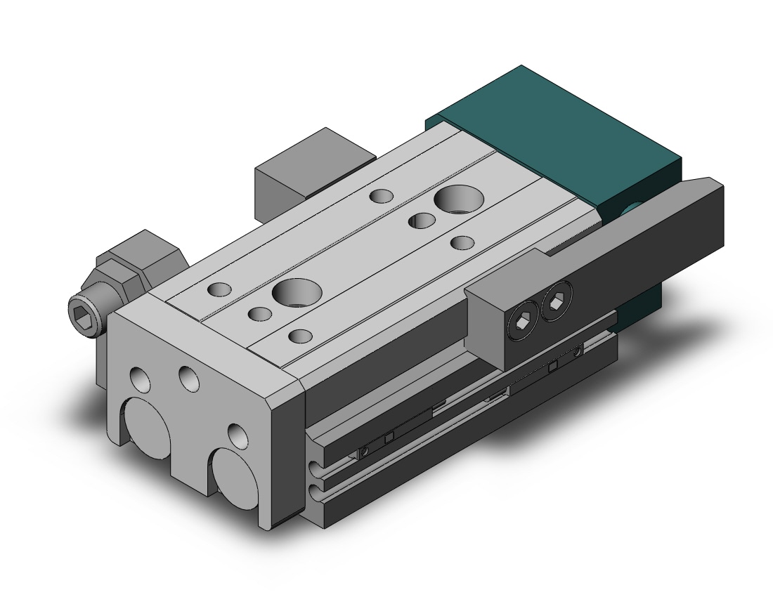 SMC MXQ16-30ASR-M9B cyl, slide table, GUIDED CYLINDER