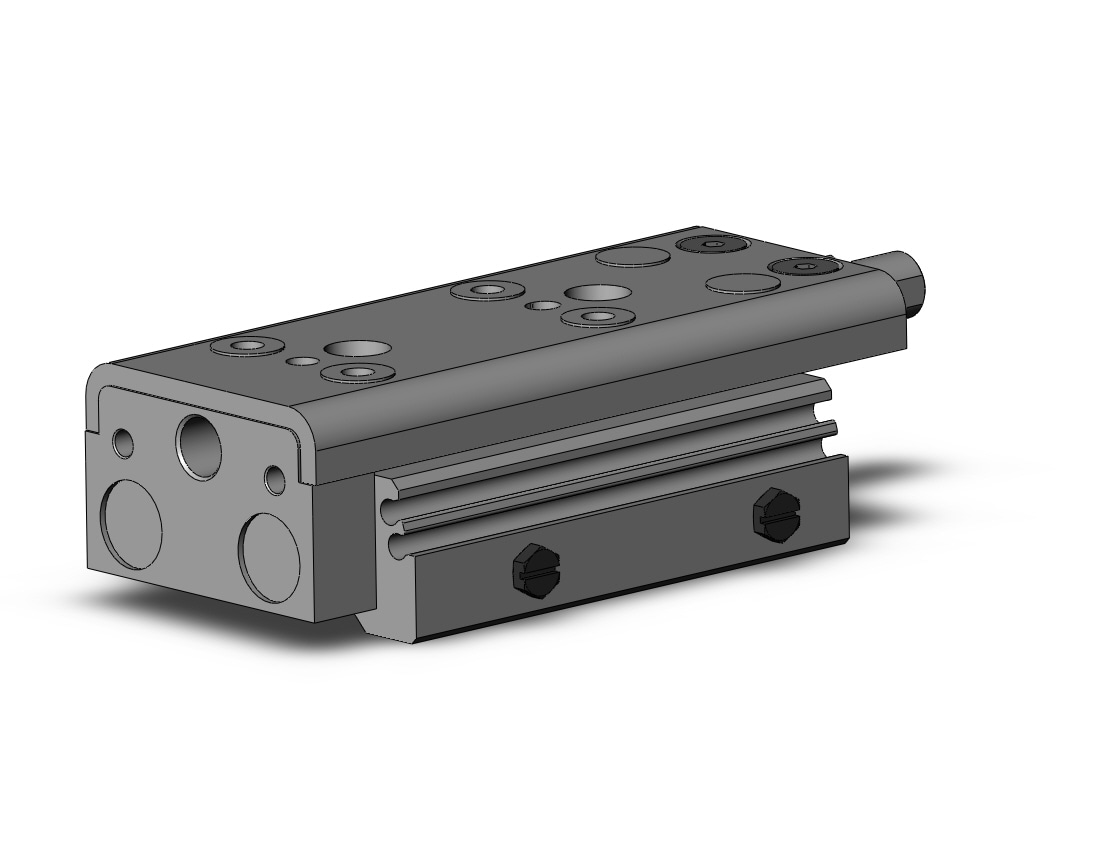 SMC MXQ16-30ZH cyl, high precision, guide, MXQ GUIDED CYLINDER