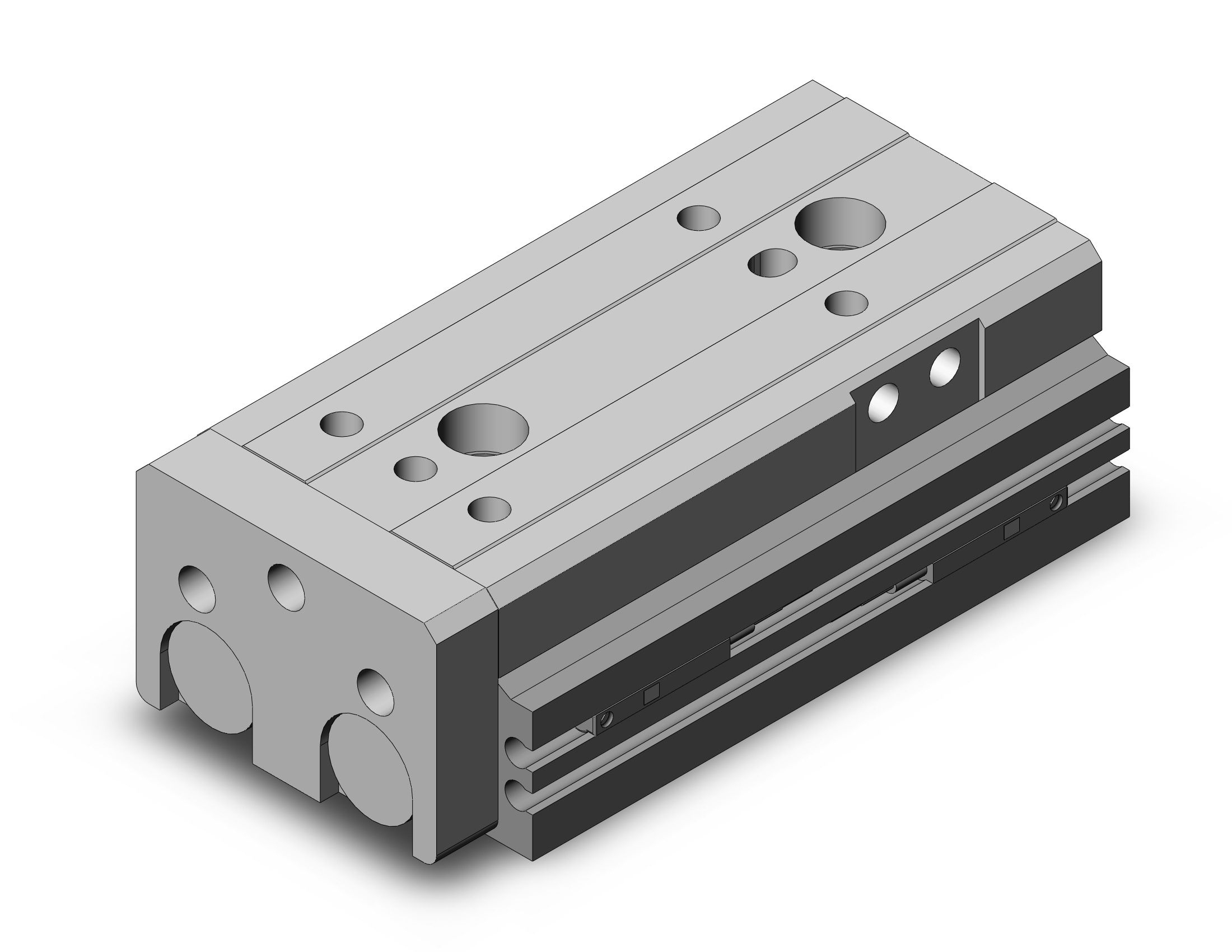 SMC MXQ16-40-M9PWL cylinder, MXQ GUIDED CYLINDER