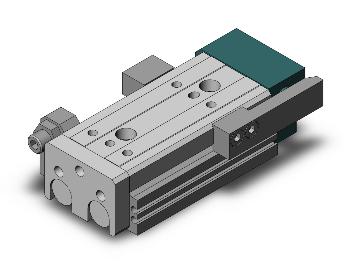 SMC MXQ16-40ASR cylinder, MXQ GUIDED CYLINDER