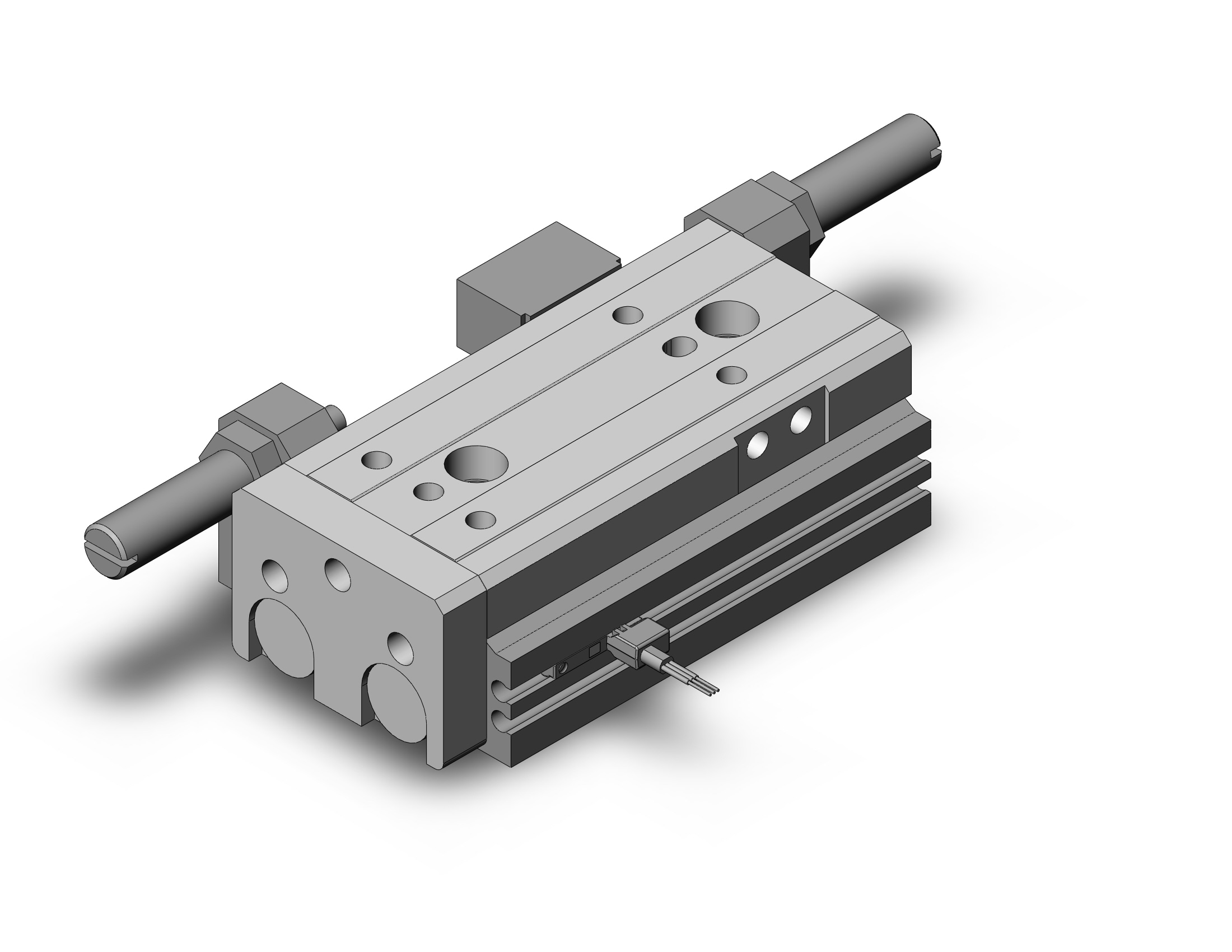 SMC MXQ16-40B-M9PVZS cylinder, MXQ GUIDED CYLINDER